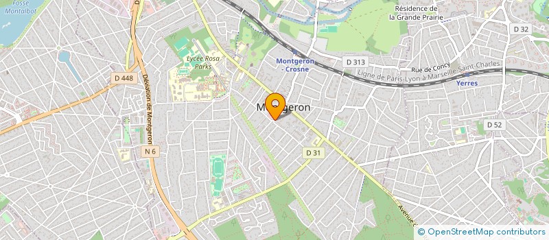 localisation de l'entreprise OKL 2 à MONTGERON