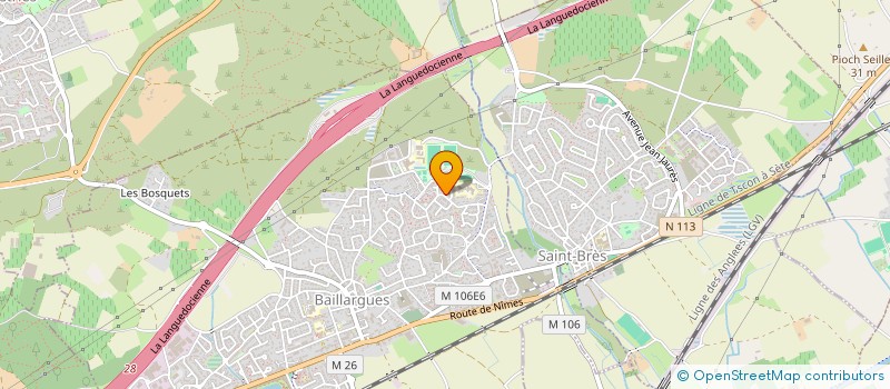 localisation de l'entreprise OKLER à BAILLARGUES