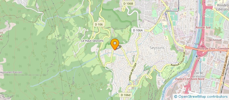 localisation de l'entreprise OKLM  SEYSSINS