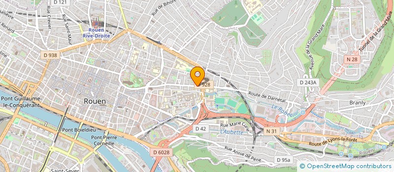 localisation de l'entreprise OKLM à ROUEN