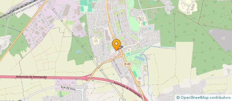 localisation de l'entreprise OKLM TAXI à LES MUREAUX