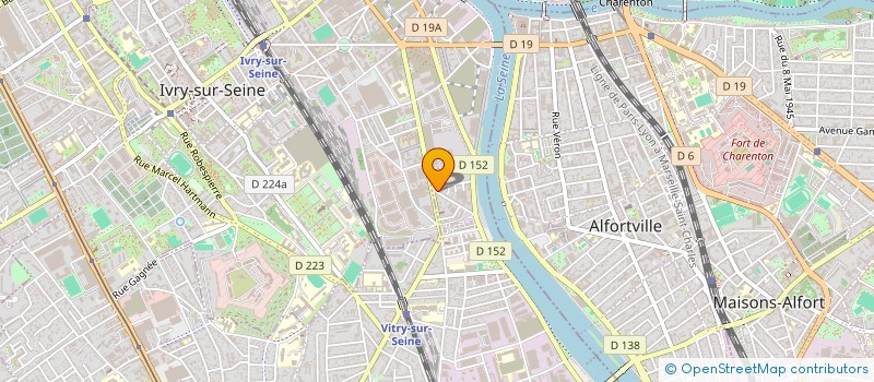 localisation de l'entreprise OKLM TRANSPORT  VITRY-SUR-SEINE