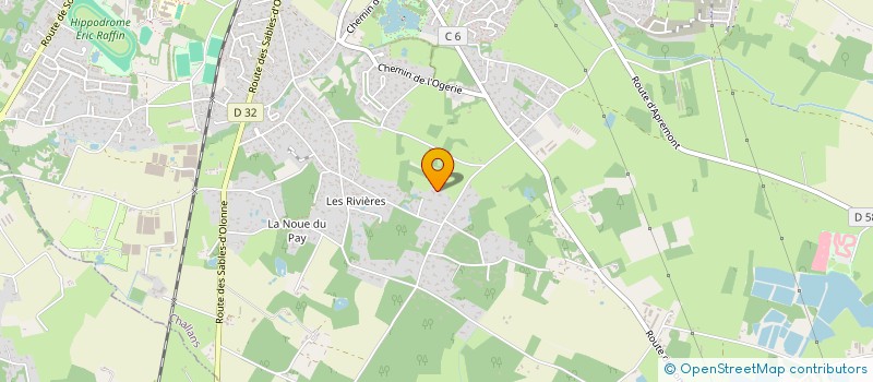 localisation de l'entreprise OKLN à CHALLANS