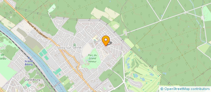 localisation de l'entreprise OKM PROD à SOISY-SUR-SEINE