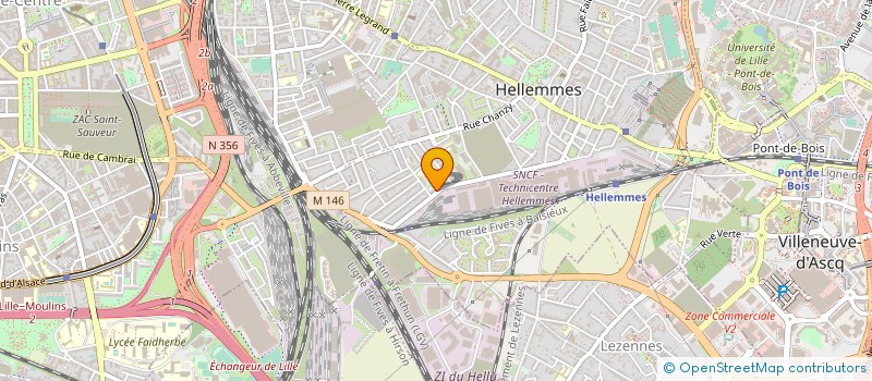 localisation de l'entreprise OKNA-PVC à LILLE