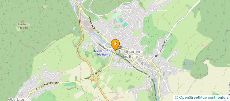 localisation de l'entreprise OKO  NIEDERBRONN-LES-BAINS