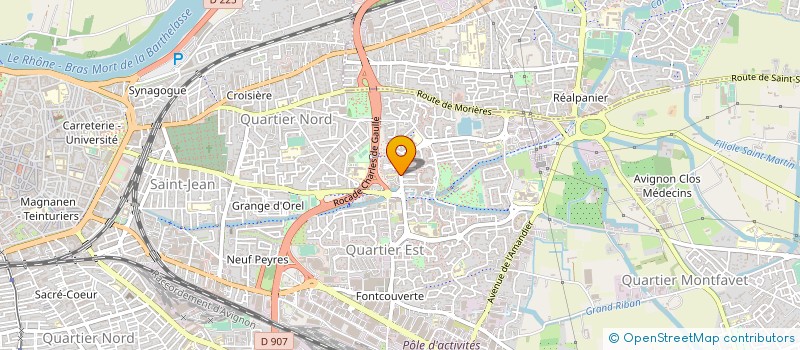 localisation de l'entreprise OKO  AVIGNON