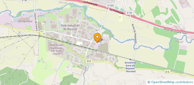localisation de l'entreprise OKO SOLUTION à ROUSSET