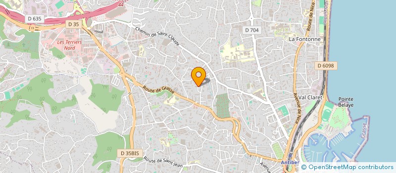 localisation de l'entreprise OKOA à ANTIBES