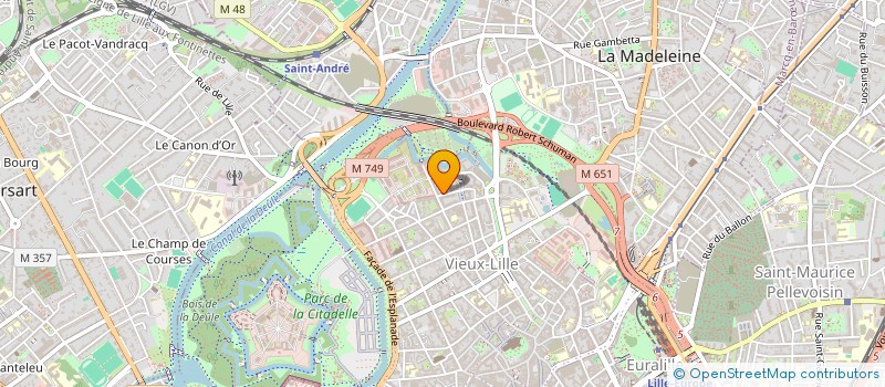 localisation de l'entreprise OKOCIE à LILLE
