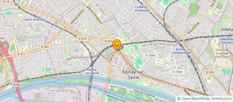localisation de l'entreprise OKORNERS EPINAY à EPINAY-SUR-SEINE