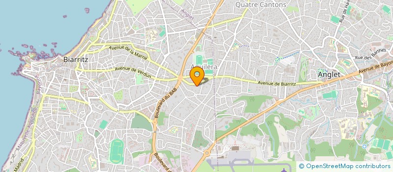 localisation de l'entreprise OKOSTEI à BIARRITZ