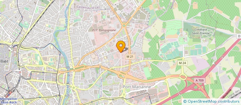localisation de l'entreprise OKRYLIA à MONTPELLIER