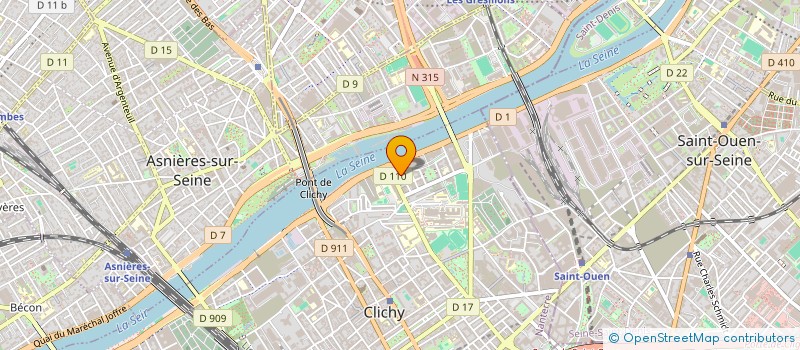 localisation de l'entreprise OKS SWIFT CO à CLICHY