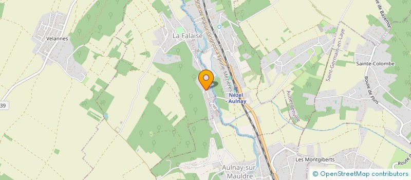 localisation de l'entreprise OKSAMA  LA FALAISE