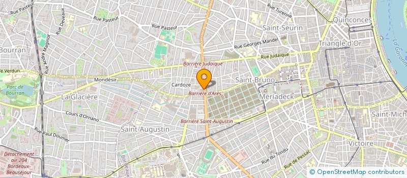 localisation de l'entreprise OKSANA  BORDEAUX