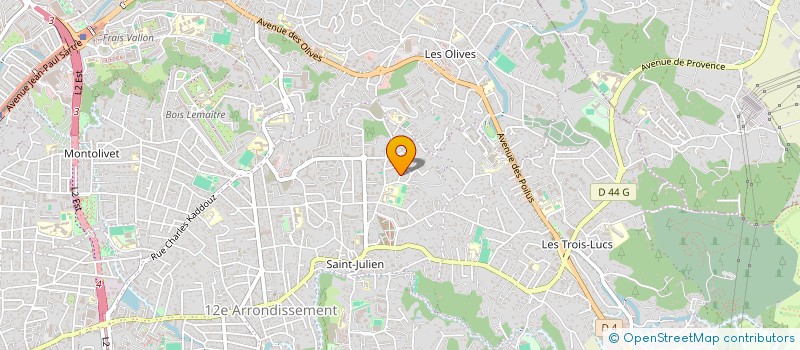localisation de l'entreprise OKSANAIS à MARSEILLE