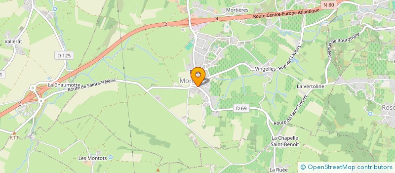 localisation de l'entreprise OKSIMUZIK  MOROGES