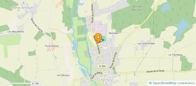 localisation de l'entreprise OKSIO  CHARNY OREE DE PUISAYE