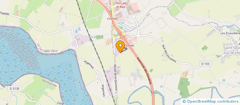 localisation de l'entreprise OKSO  SAINT-QUENTIN-SUR-LE-HOMME