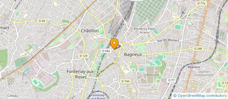 localisation de l'entreprise OKSYGEM à BAGNEUX