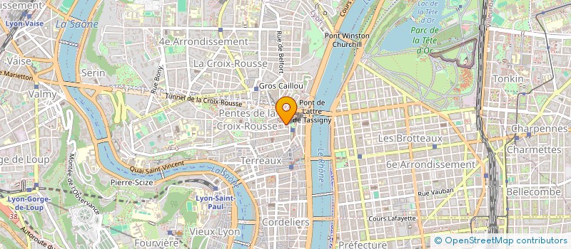 localisation de l'entreprise OKTAGONE à LYON