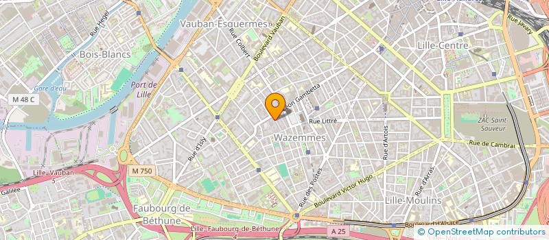 localisation de l'entreprise OKTANE FORMATIONS ET CONSEILS à LILLE