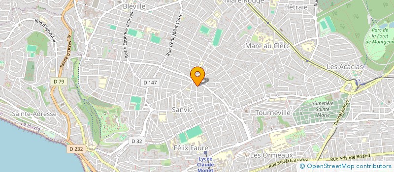 localisation de l'entreprise OKTO 76  LE HAVRE