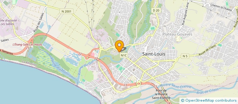 localisation de l'entreprise OKTO-PUSS  SAINT-LOUIS