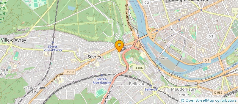 localisation de l'entreprise OKTOPOUSS à SEVRES