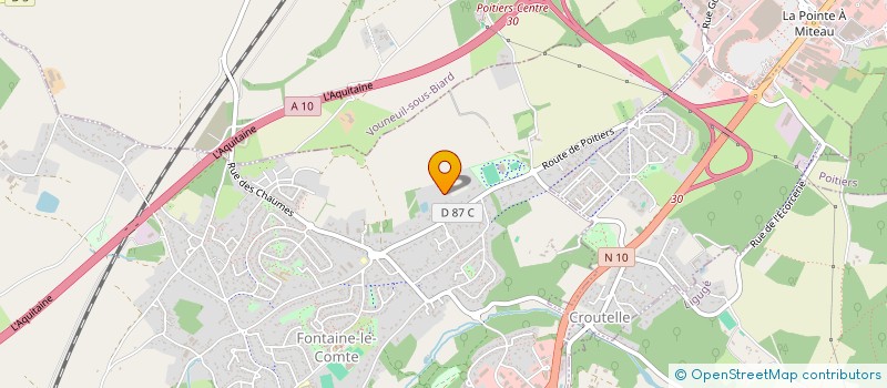 localisation de l'entreprise OKTOPROD  FONTAINE-LE-COMTE