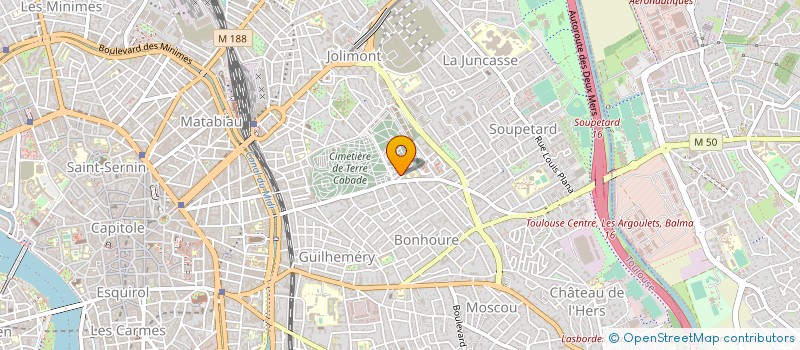 localisation de l'entreprise OKTOPROD à TOULOUSE