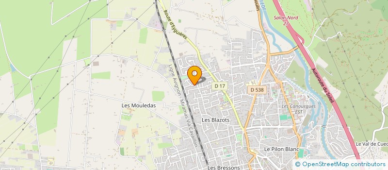 localisation de l'entreprise OKTOPULSE à SALON-DE-PROVENCE