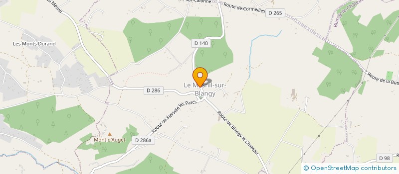 localisation de l'entreprise OKYCOM à CLARBEC
