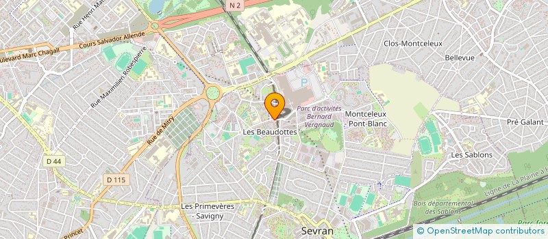 localisation de l'entreprise OL 34 WORLD à SEVRAN