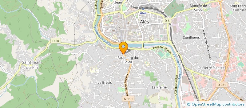 localisation de l'entreprise OL AND S CREATIONS  ALES