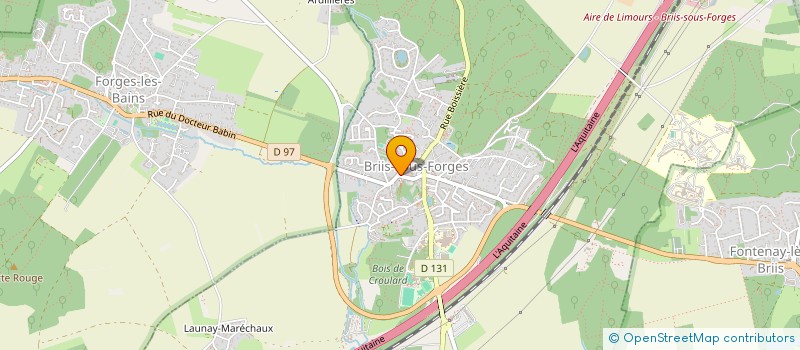 localisation de l'entreprise OL BEAUTY à BRIIS-SOUS-FORGES