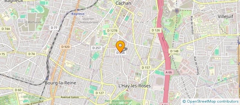 localisation de l'entreprise OL.CONCEPT à CACHAN