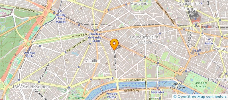 localisation de l'entreprise OL COUTURE  PARIS