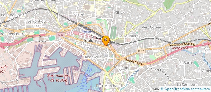 localisation de l'entreprise OL ET CIE à TOULON