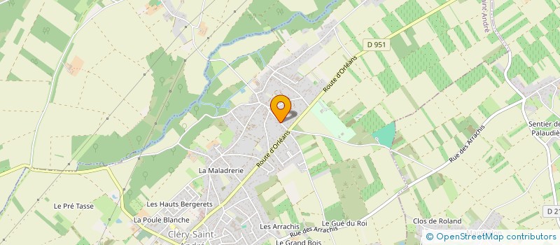 localisation de l'entreprise OL'EVENTS  CLERY-SAINT-ANDRE