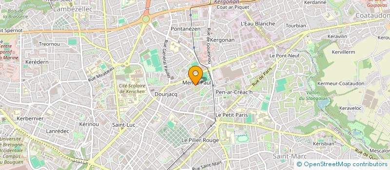 localisation de l'entreprise OL FIBRE à BREST