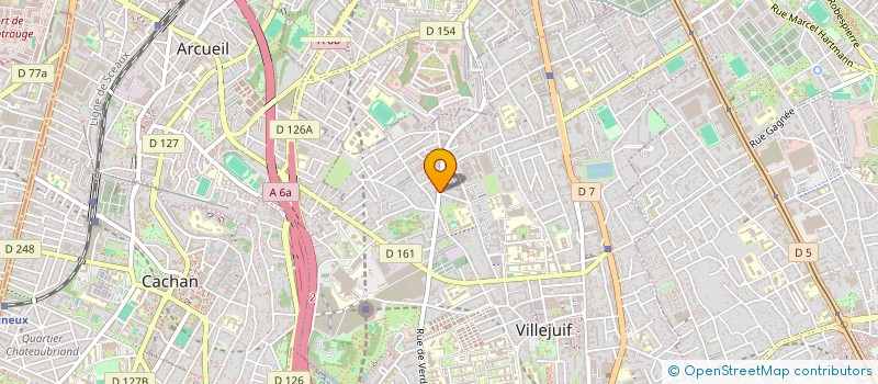 localisation de l'entreprise OL FORMATION ET DEVELOPPEMENT à VILLEJUIF