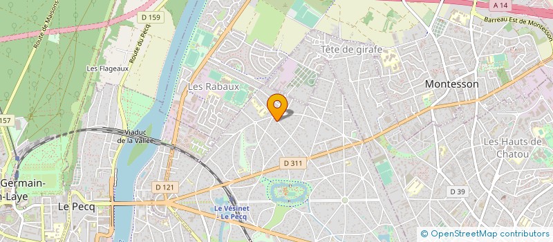 localisation de l'entreprise OL'HA à LE VESINET