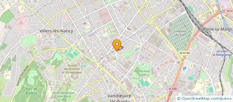 localisation de l'entreprise OL'HAYE  VANDUVRE-LES-NANCY