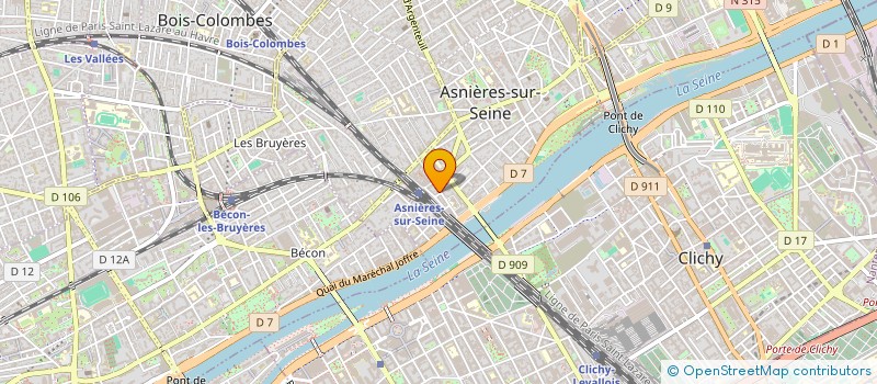 localisation de l'entreprise OL-IA CONSULTING  ASNIERES-SUR-SEINE