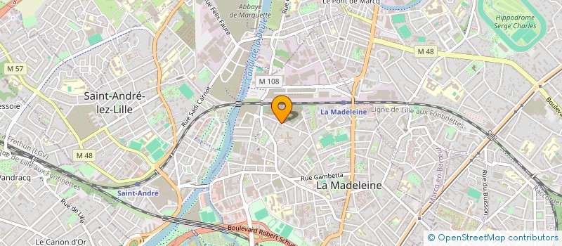 localisation de l'entreprise OL IMPORT EXPORT à LA MADELEINE