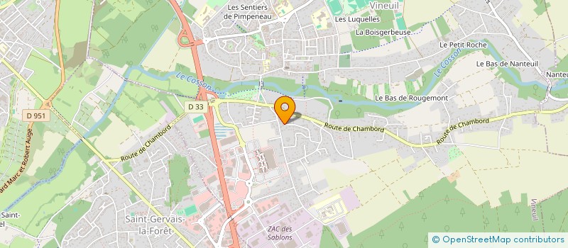 localisation de l'entreprise OL SOIS CONSULTING  VINEUIL