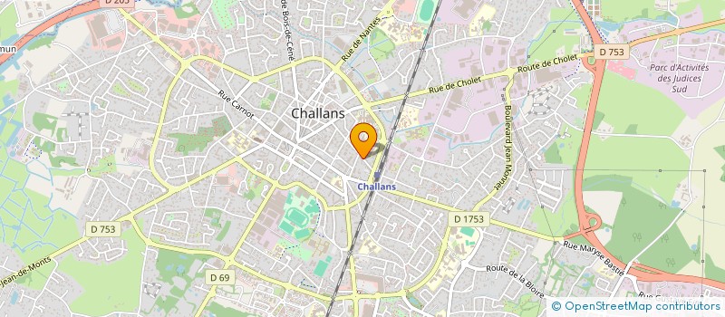 localisation de l'entreprise OL.VA.TO à CHALLANS