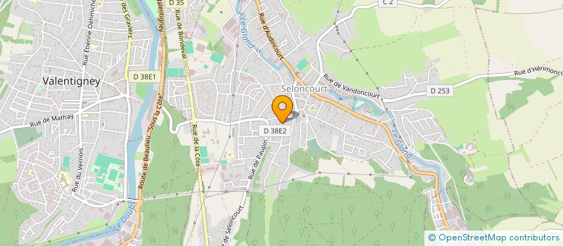 localisation de l'entreprise OLA  SELONCOURT